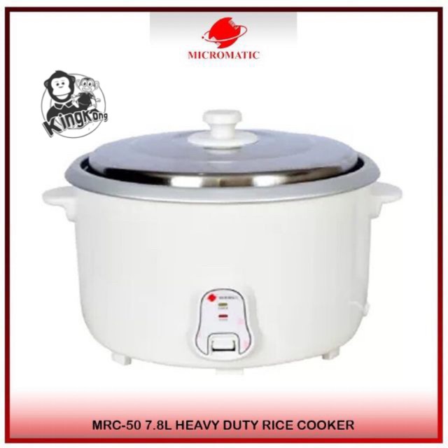 50 CUPS Micromatic Heavy Duty Commercial Rice Cooker Shopee Philippines