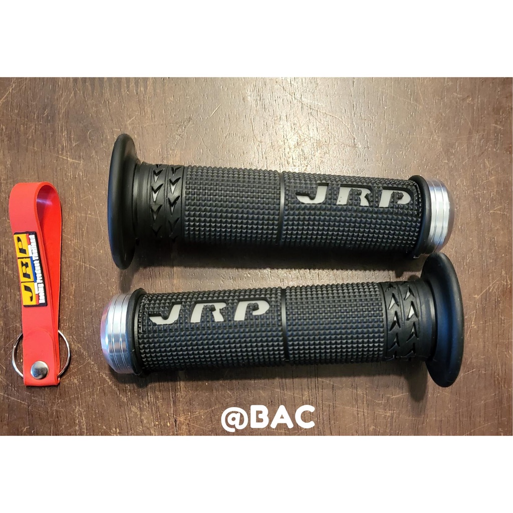 Original JRP HANDLE GRIP For Rusi Rfi 175 W KEYCHAIN Black Gray