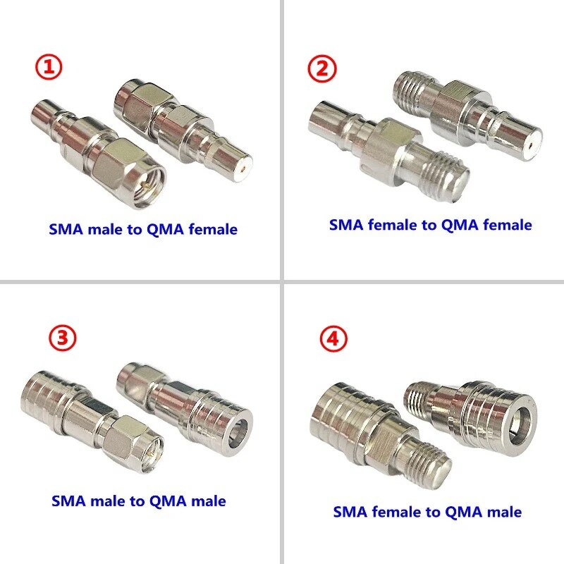 Qma To Sma Adapter Connector Sma Male Female To Qma Male Female