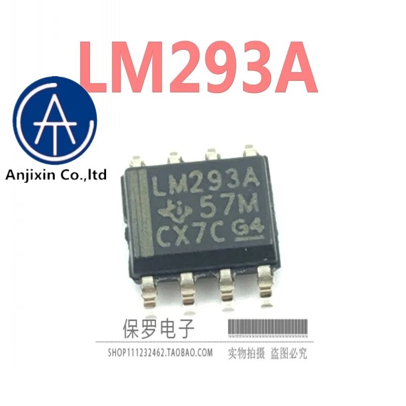 ღ10pcs 100 orginal and new voltage comparator LM293ADR LM293A SOP 8