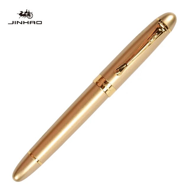 70X Jinhao 450 Fountain Pen Metal Iraurita Golden Clip Luxury Pens