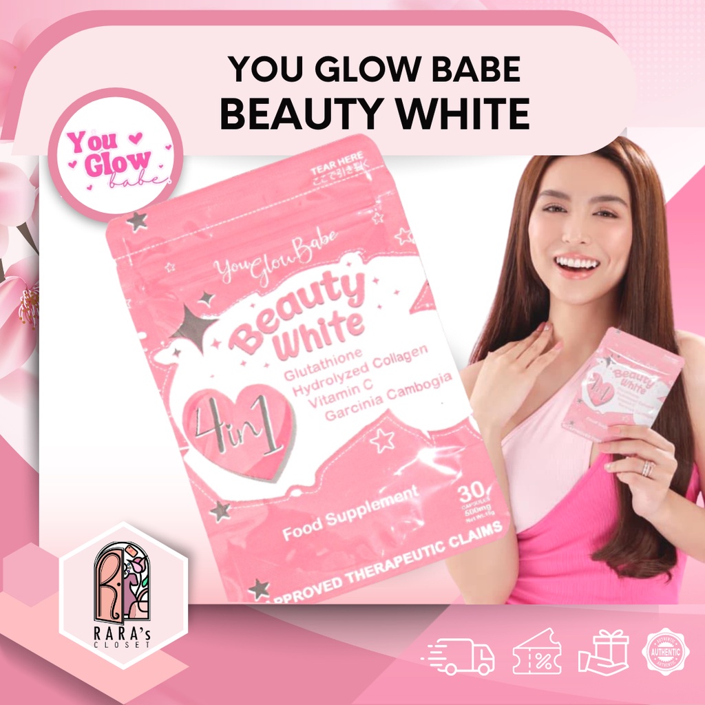 You Glow Babe Beauty White In Capsule Glutathione Collagen Slimming