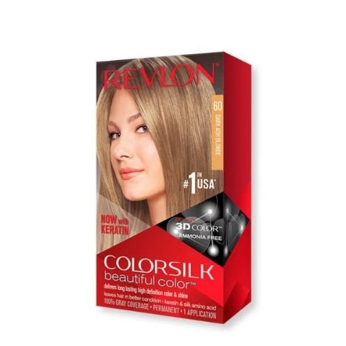 Revlon ColorSilk Hair Color 60 Dark Ash Blonde Shopee Philippines