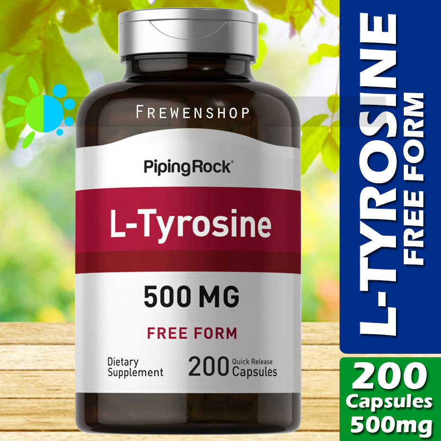 2024 500mg Tyrosine Free 200 Supplement LTYROSINE Form Capsules L X