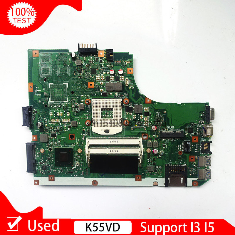 Used K Vd Laptop Motherboard For Asus K A A V K V Mainboard Support