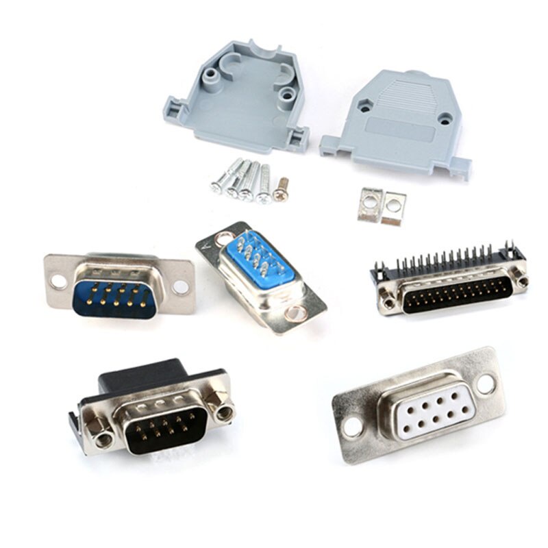 DB9 DB15 DB25 Socket Adapter RS232 Male And Female Head Connector Port