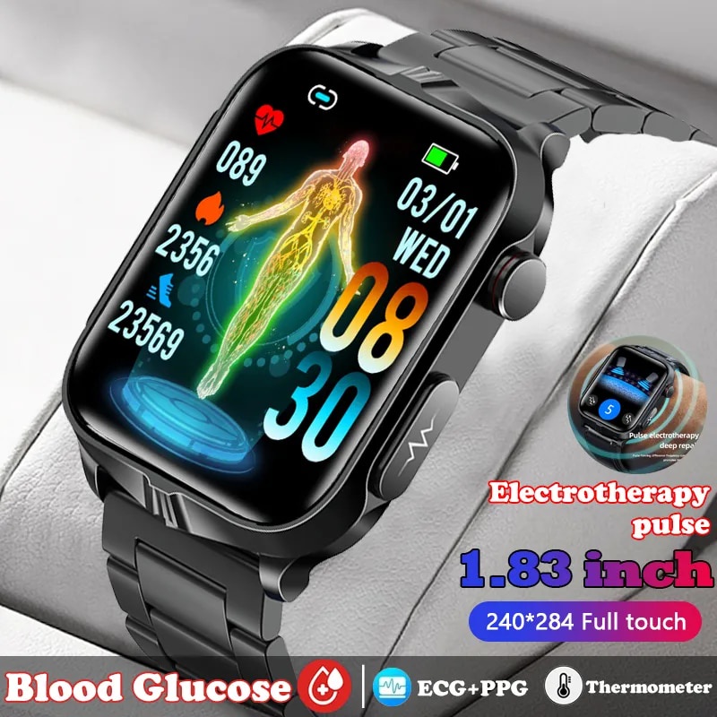 First Pulse Electrotherapy Ecg Ppg Non Invasive Blood Sugar Male