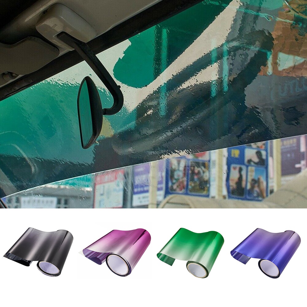 Front Windshield Car Stickers UV Protected Waterproof Shade Car Film