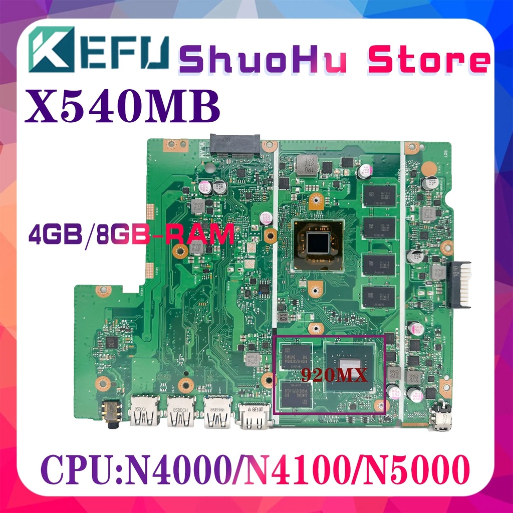 80C KEFU X540MB Mainboard For ASUS X540M A540M X540MB X540MA Laptop