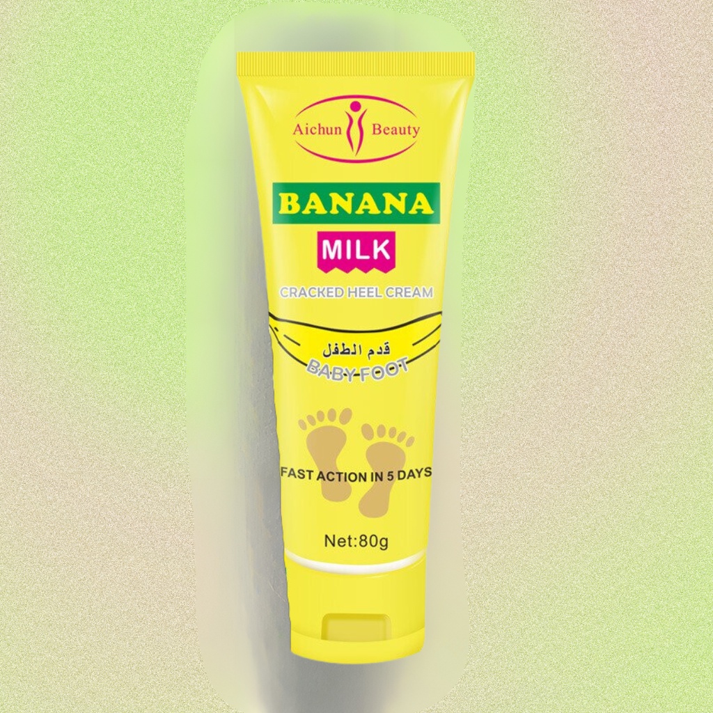 Aichun Beauty Banana Milk Cracked Heel Cream Baby Foot Anti Chapped