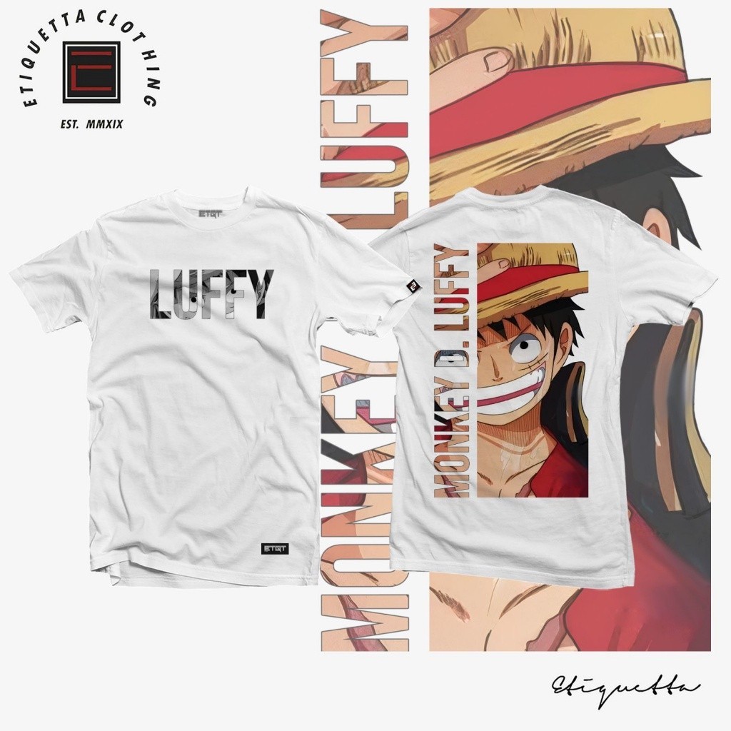 Anime Shirt Unisex Etiquetta Co One Piece Monkey D Luffy V