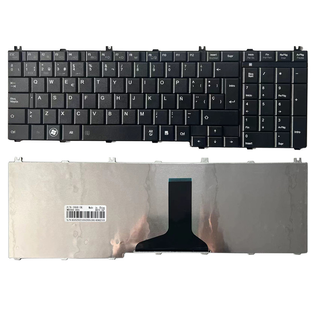 New Latin Spanish Keyboard For Toshiba Satellite L L L D L