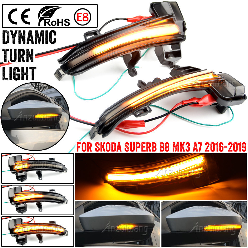 Dynamic Blinker Led Flowing Turn Signal Lights Car Accessories For