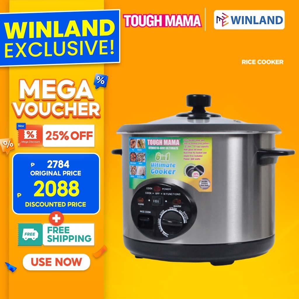 Tough Mama By Winland L In Ultimate Rice Cooker Fry Steam