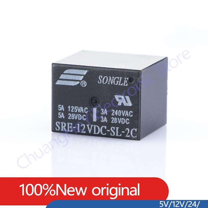 Relay SRE 05VDC SL 2C SRE 12VDC SL 2C SRE 24VDC SL 2C 5V 12V 24V 3A