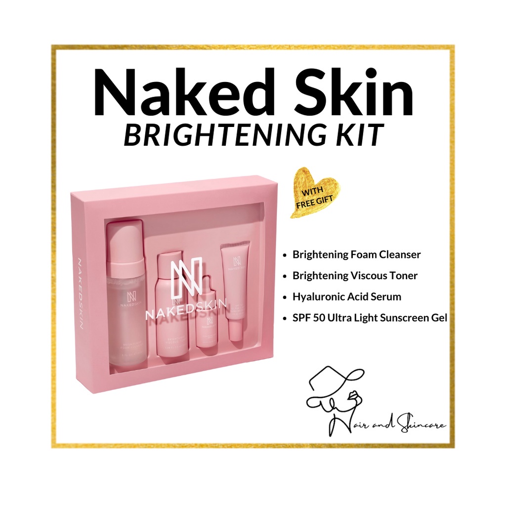 Naked Skin In Brightening Kit Shopee Philippines