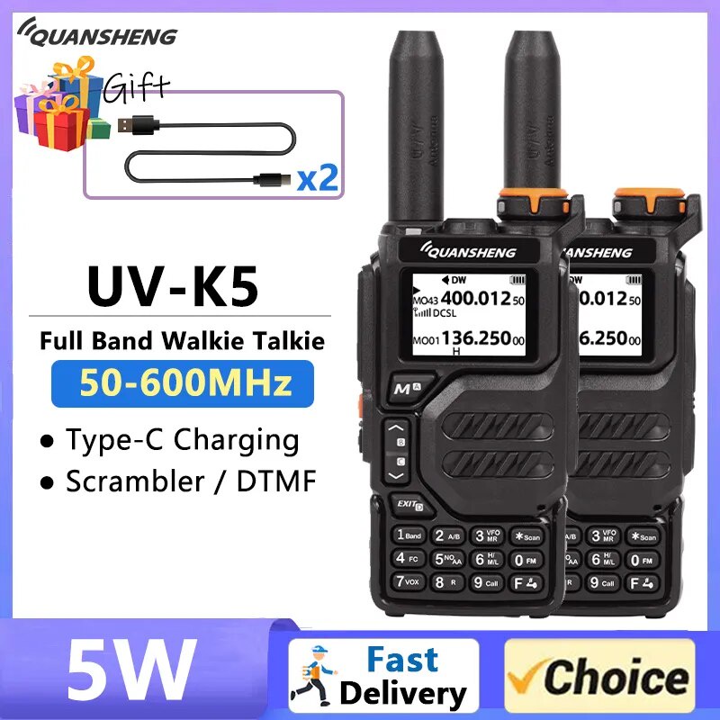 Quansheng Uv K Walkie Talkie Uv K Uv K Two Way Radio Mhz Fm