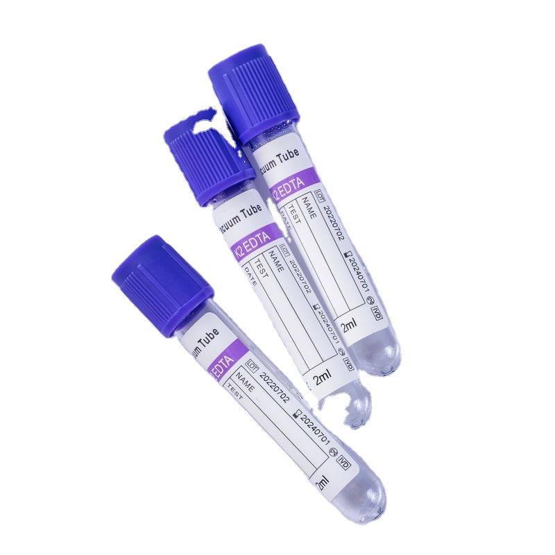 Edta K K Vacuum Blood Collection Tube Medical Test Tubes Full Blood