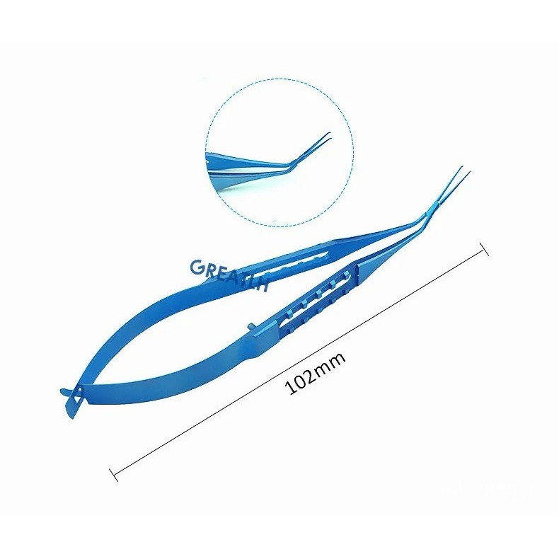 Newly Launched Ophthalmic Tweezer Straight Curved Angle Instruments