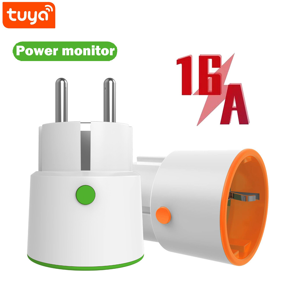 Tuya Smart Zigbee Plug Socket W A Power Energy Monitoring Timer