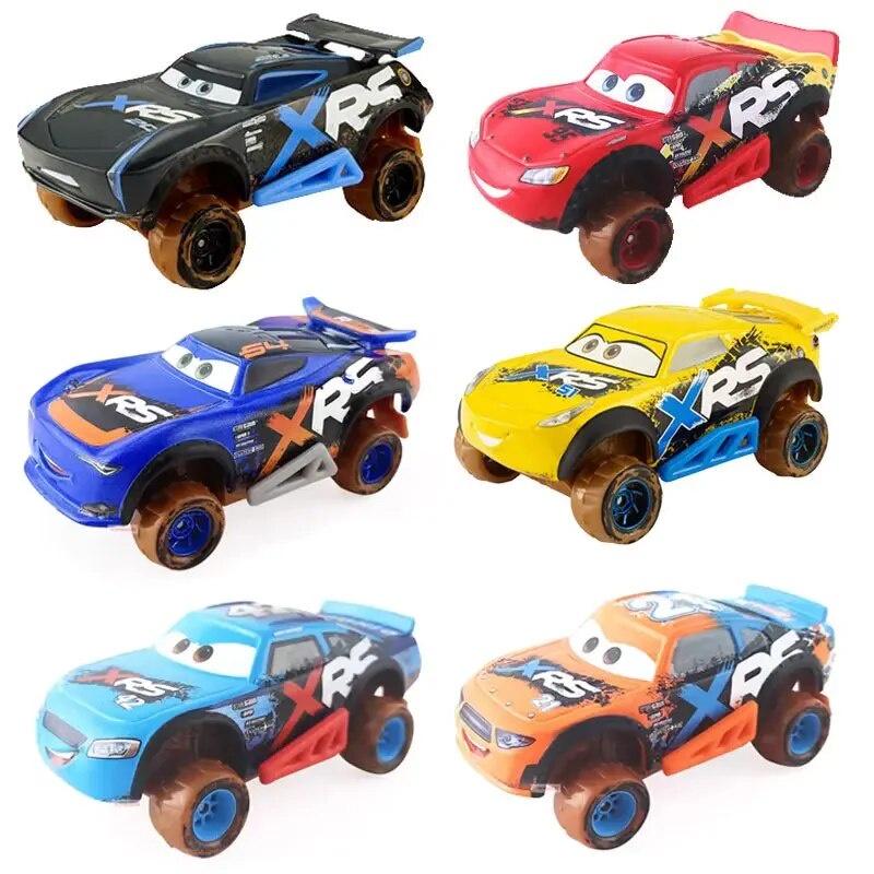 Disney Pixar Cars XRS Series Mud Racing Car Lightning McQueen Ramirez