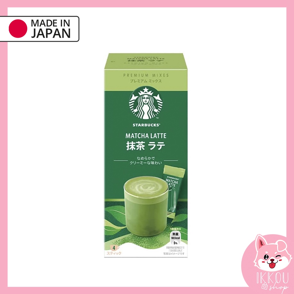 Japan Starbucks Premium Mix Matcha Latte 4 Sachets Shopee Philippines