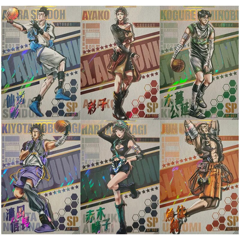 Anime Slam Dunk Kawaii Sp Refractive Flash Card Sakuragi Hanamichi