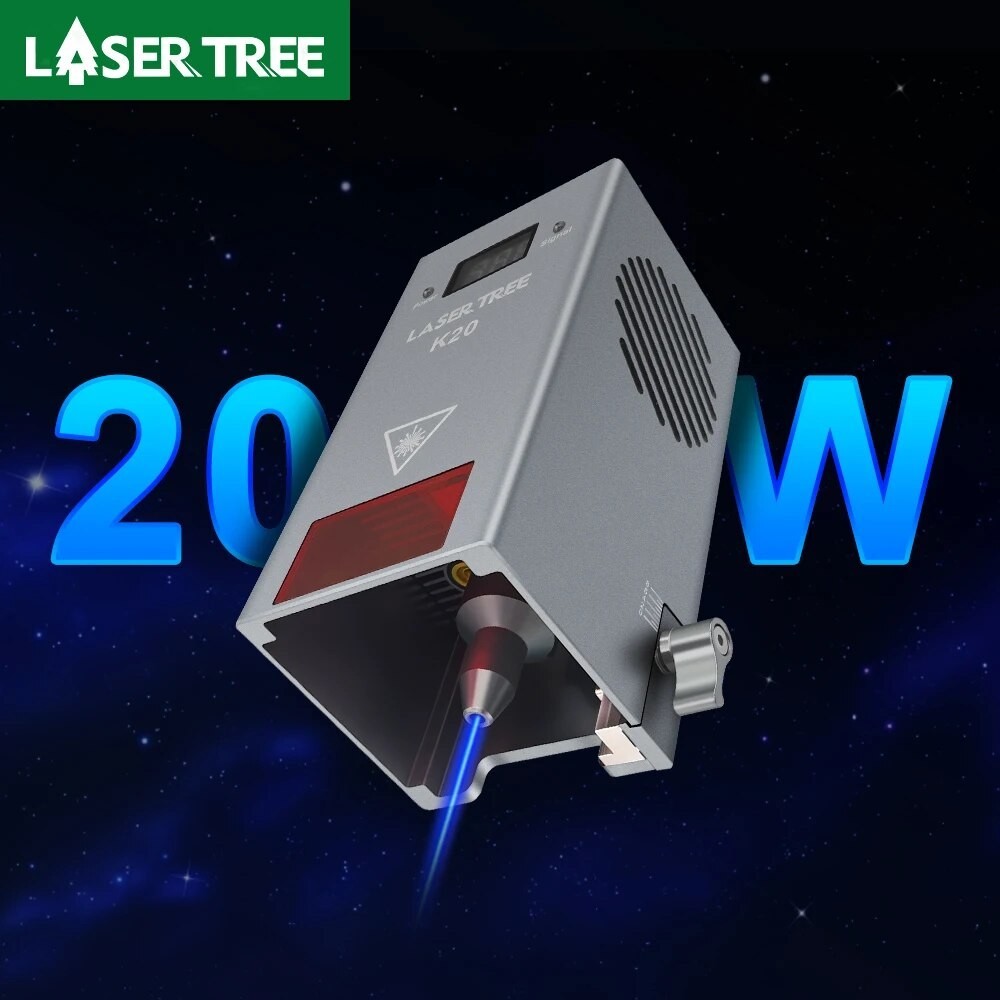 Laser Tree W Optical Power Laser Module With Air Assist Nozzle Diode