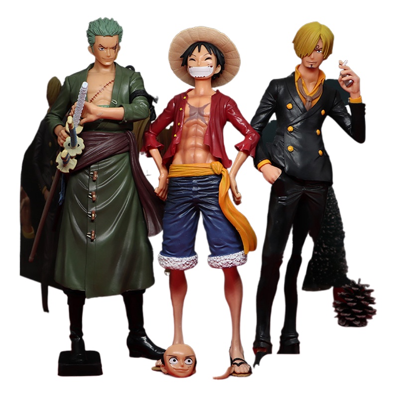 Cod One Piece Anime Model One Piece Anime Figurine Ros Luffy Roronoa