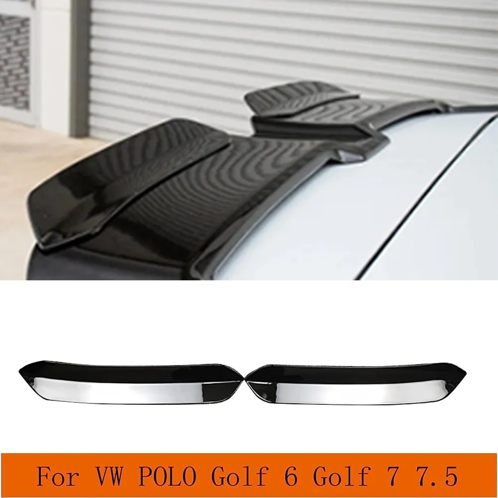 Oettinger Roof Spoiler Extentions Flaps Rear Wing Fit For VW Golf 7