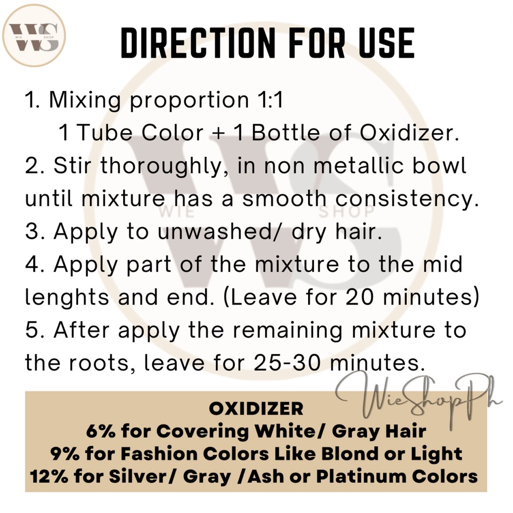 Bremod 6 31 Golden Ash Blonde Set With Oxidizer 6 9 Or 12