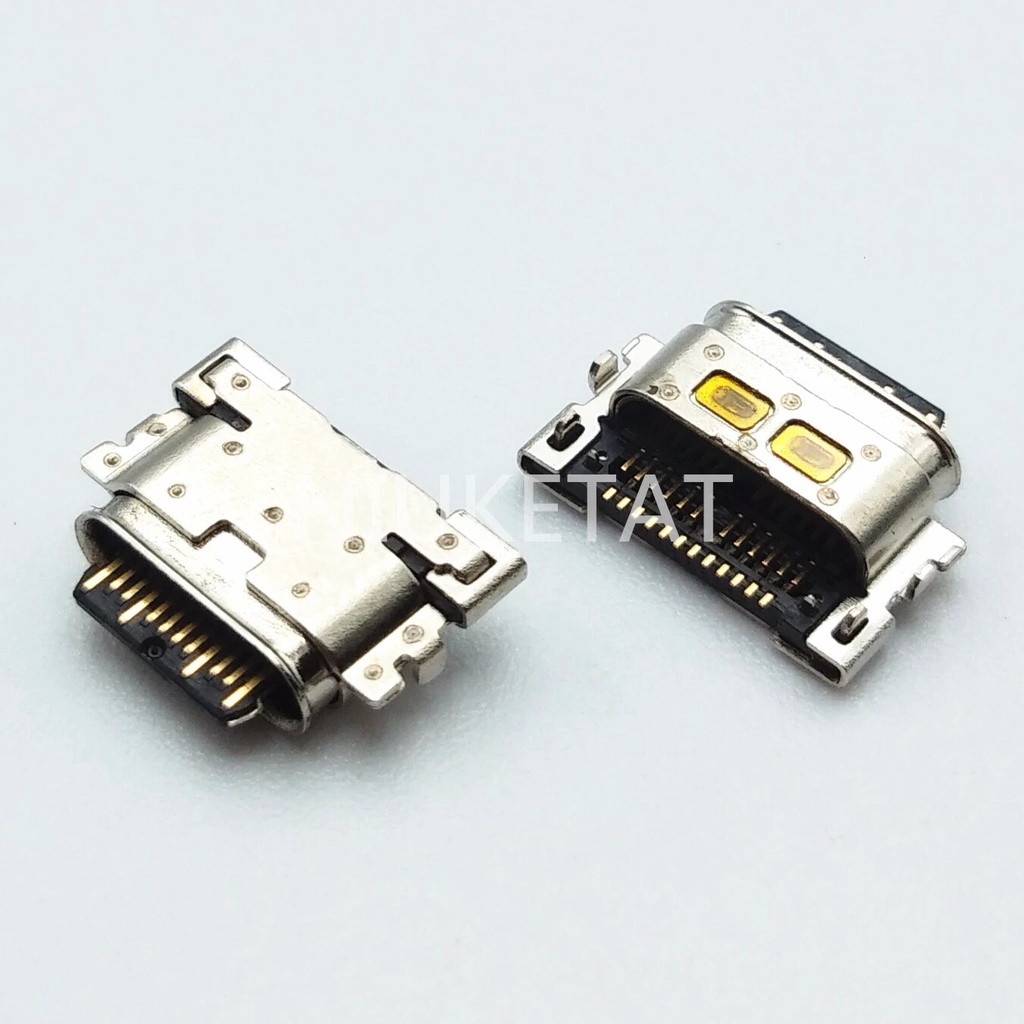 18b 100pcs Micro USB 5Pin Jack Connector Socket Data Charging Port Tail