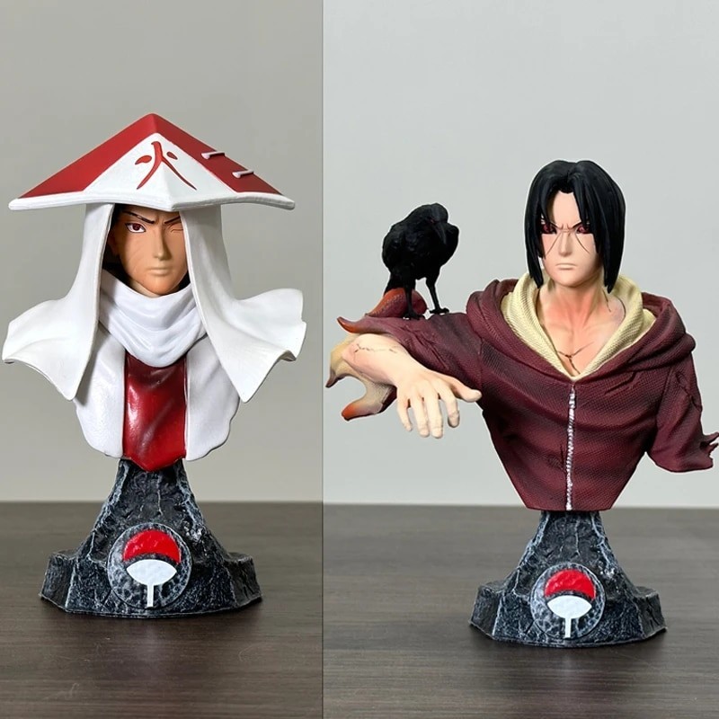 Anime Naruto Hatake Kakashi Figure Namikaze Minato Uchiha Itachi Madara