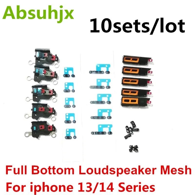 Absuhjx Sets Full Bottom Loudspeaker Mesh For Iphone Pro Max