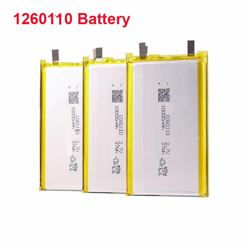 High Qulity 3 7V 10000mAH 1260110 Polymer Lithium Ion Li Ion