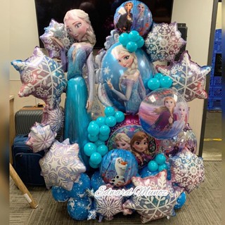 Frozen Ballons Birthday Party Decorations Balloons Princess Party Elsa