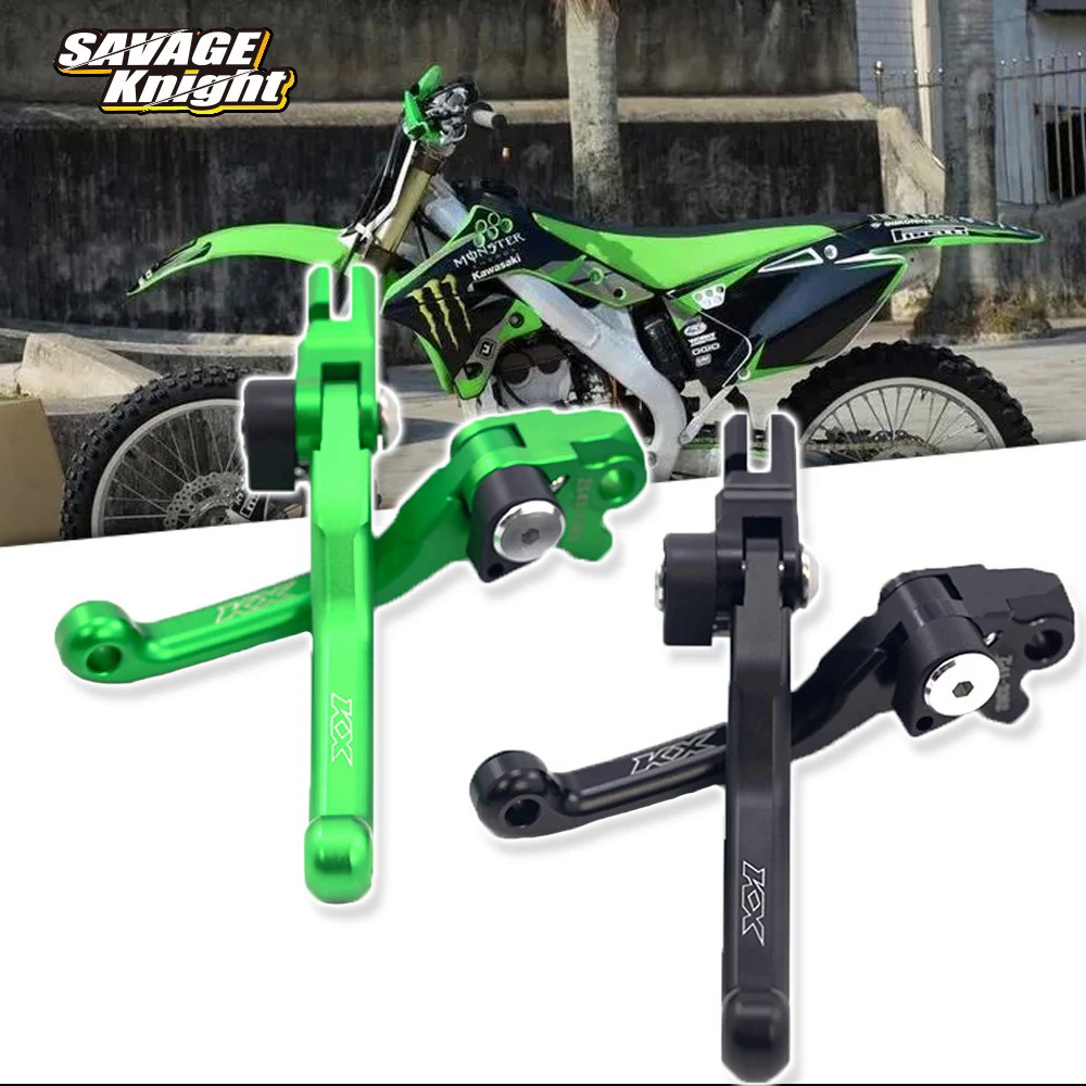 Cnc Pivot Brake Clutch Levers For Kawasaki Kx F F Moto