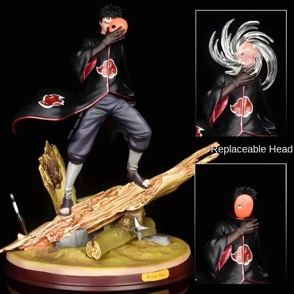 L Anime Naruto Shippuden Akatsuki Member Uchiha Obito Gk Action