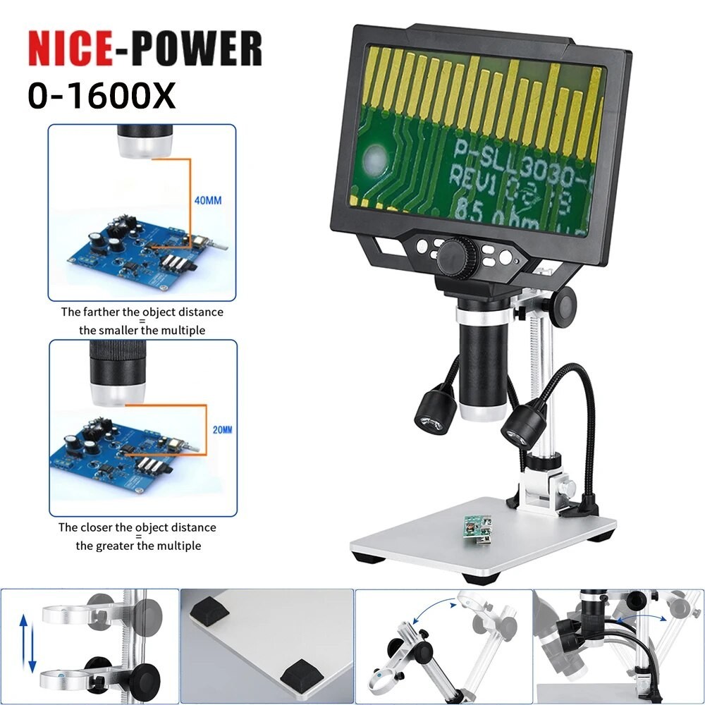 G1200 Digital Electronic Microscope 1 1600X G1600 Amplification