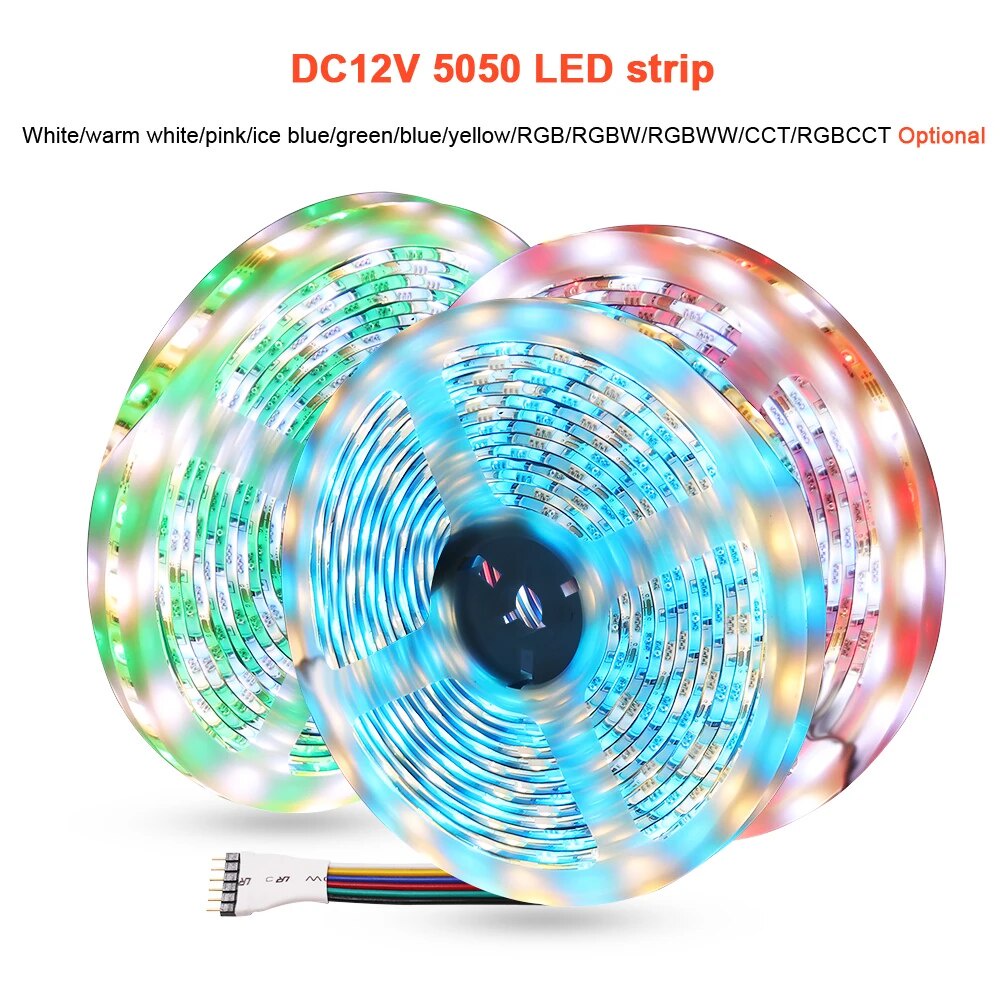 Led Strip Rgb Rgbw Rgbww Cct Rgbcct Light Smd V M Led Pixel