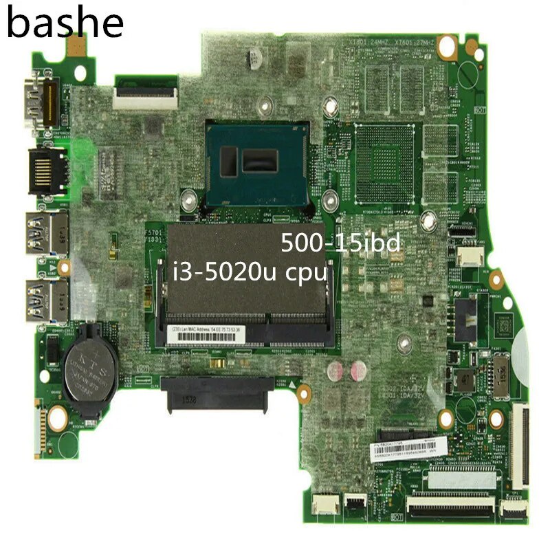 15R For Lenovo Yoga 500 15IBD Laptop Motherboard I3 5020U CPU