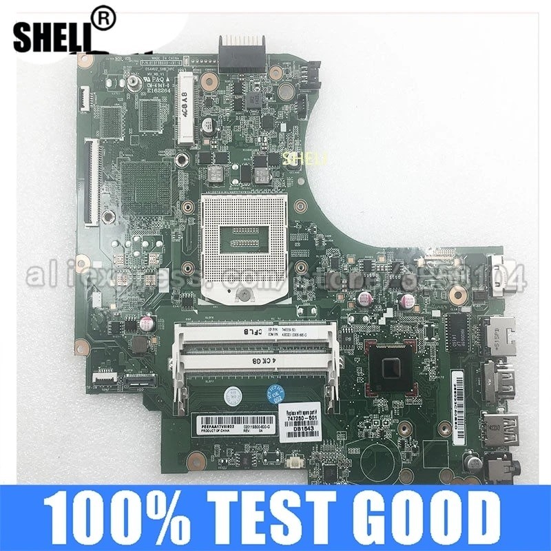 96m SHELI FOR HP 747260 501 Laptop Motherboard 14 D 240 G2 747260 001