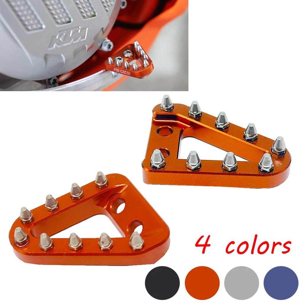 Rear Brake Pedal Step Tip Plate For Ktm Sx Sxf Exc Excf Xcw Xcfw Xc Xcf