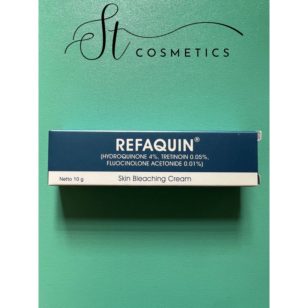 Refaquin Cream 10g 15g Hydroquinone 4 Tretinoin Fluocinolone