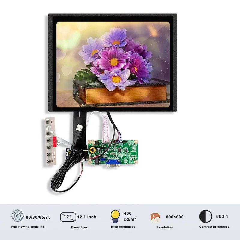 Y Original Boe Ba S Nits Lvds P Tft Display Touch