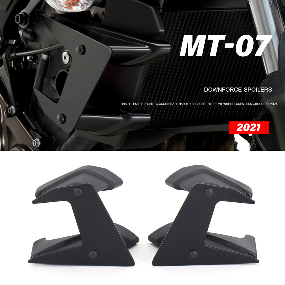 New Mt Motorcycle Accessorie Side Downforce Naked Spoilers