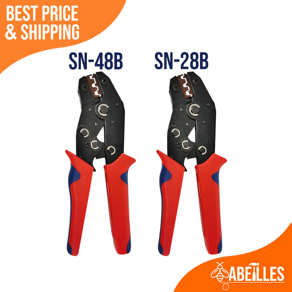 2IN1 SN 28B SN 48B Ferrule Crimping Tool Terminal Crimper Hand Tool