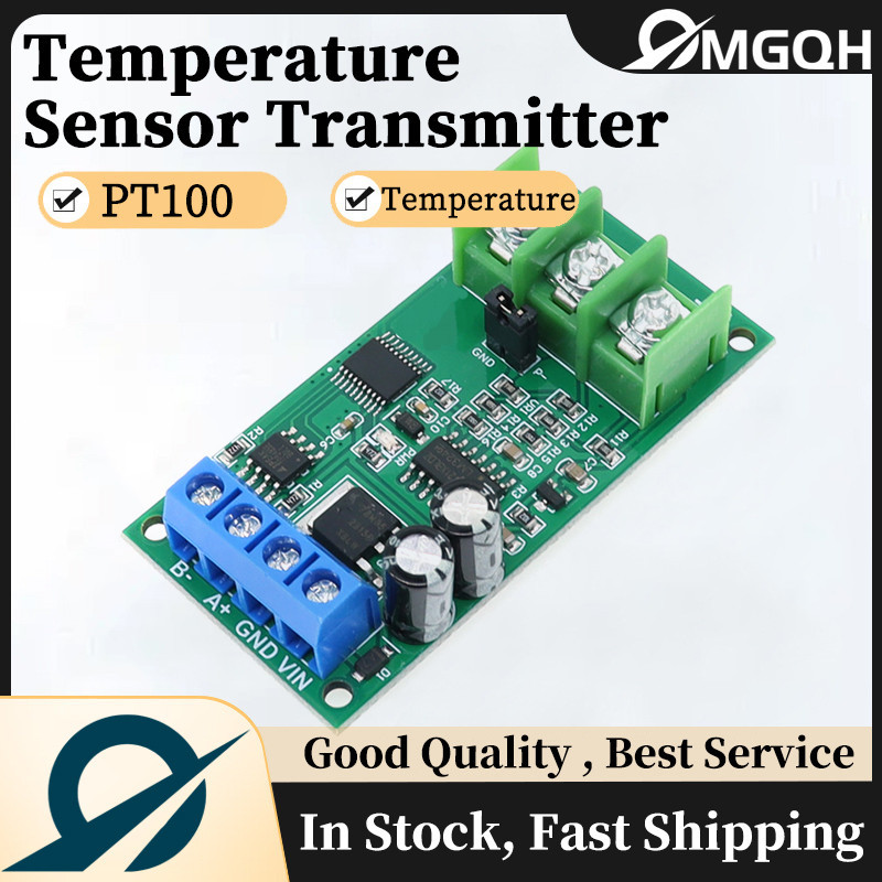 PT100 Platinum Thermal Resistance RTD Temperature Sensor Transmitter