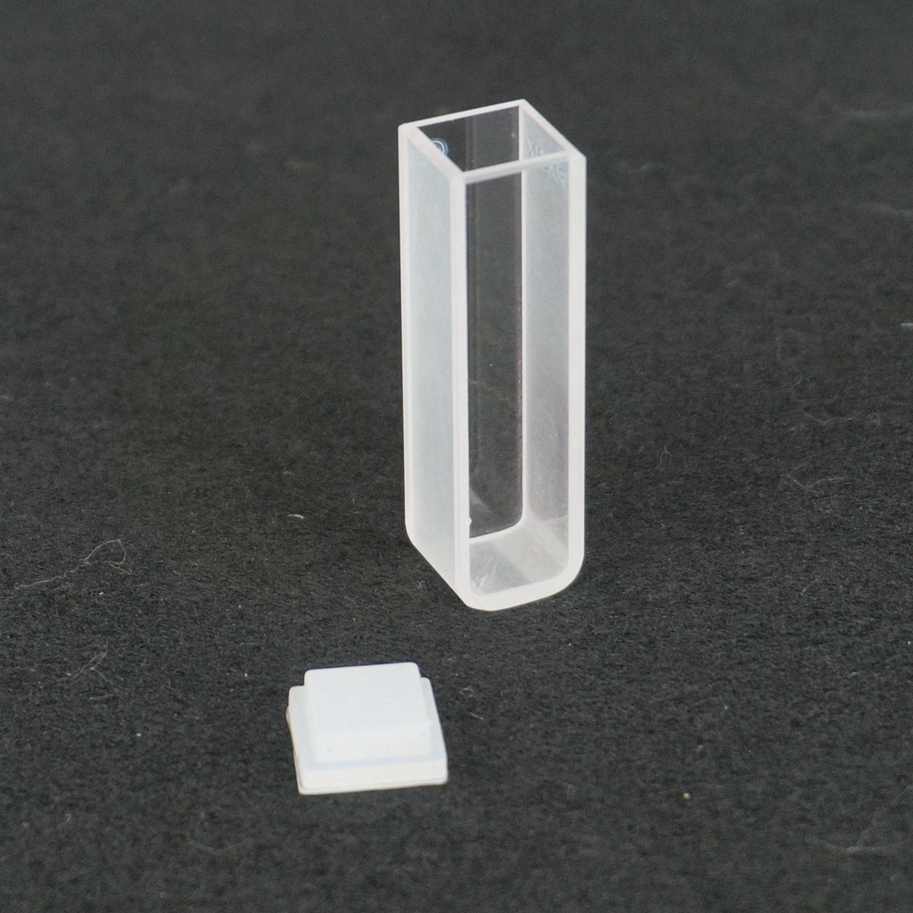 Pcs Ml Mm Path Length Jgs Quartz Cuvette Cell With Lid For