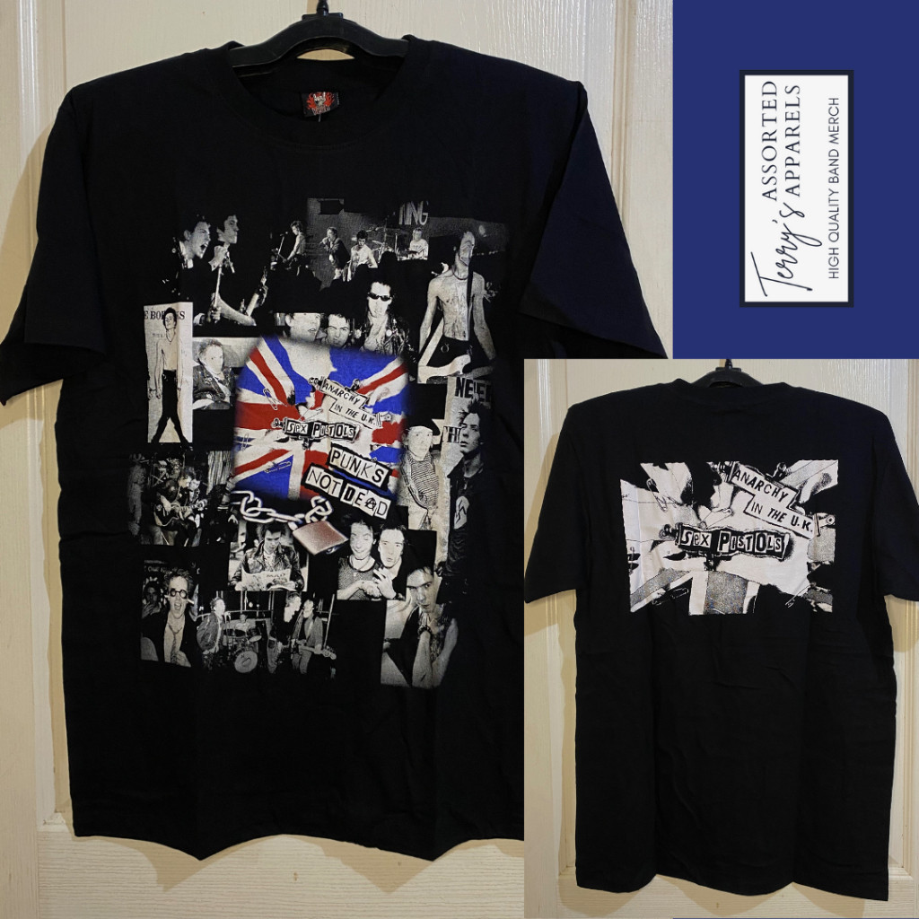 SEX PISTOLS ROCK YEAH BAND SHIRT Shopee Philippines